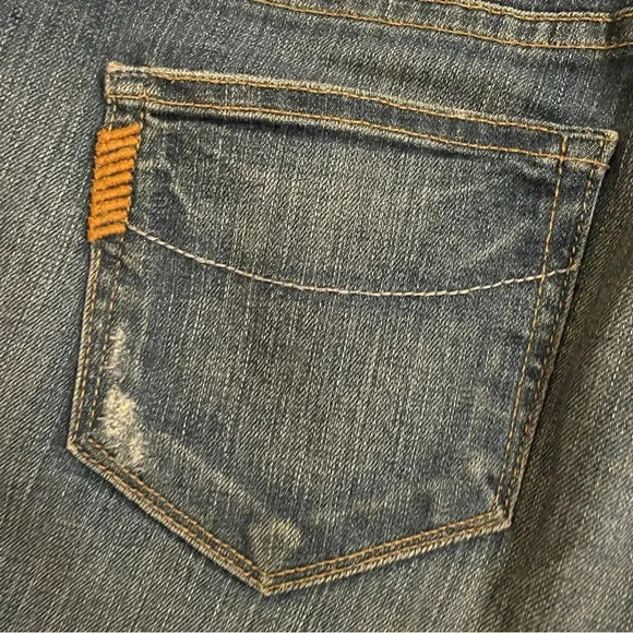 Paige Jimmy Jimmy Distressed Denim Shorts - Picture 5 of 6